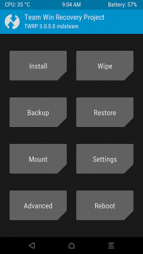 TWRP3.0 Xtouch 起動